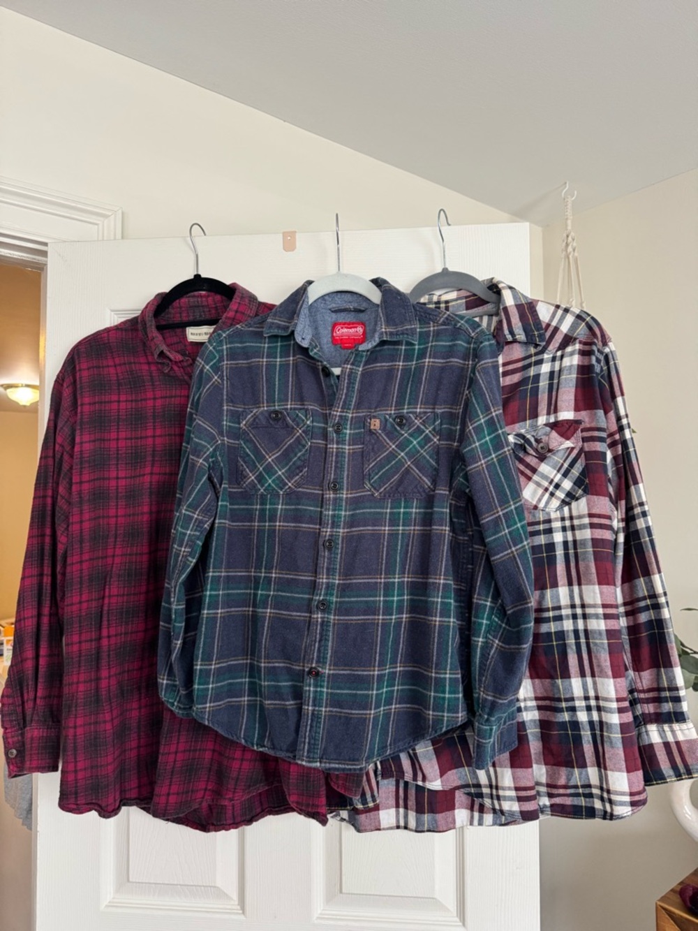 Plaid Flannel Shirt (set of 3)